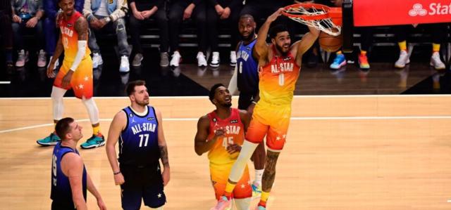 全明星球员评分 双探花米切尔高分 077约基奇划水